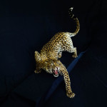 Faux Fur Leopard Life-Size Replica